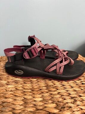 Chaco Women's Rose Pink Strappy Outdoor Sandals Wsz 9